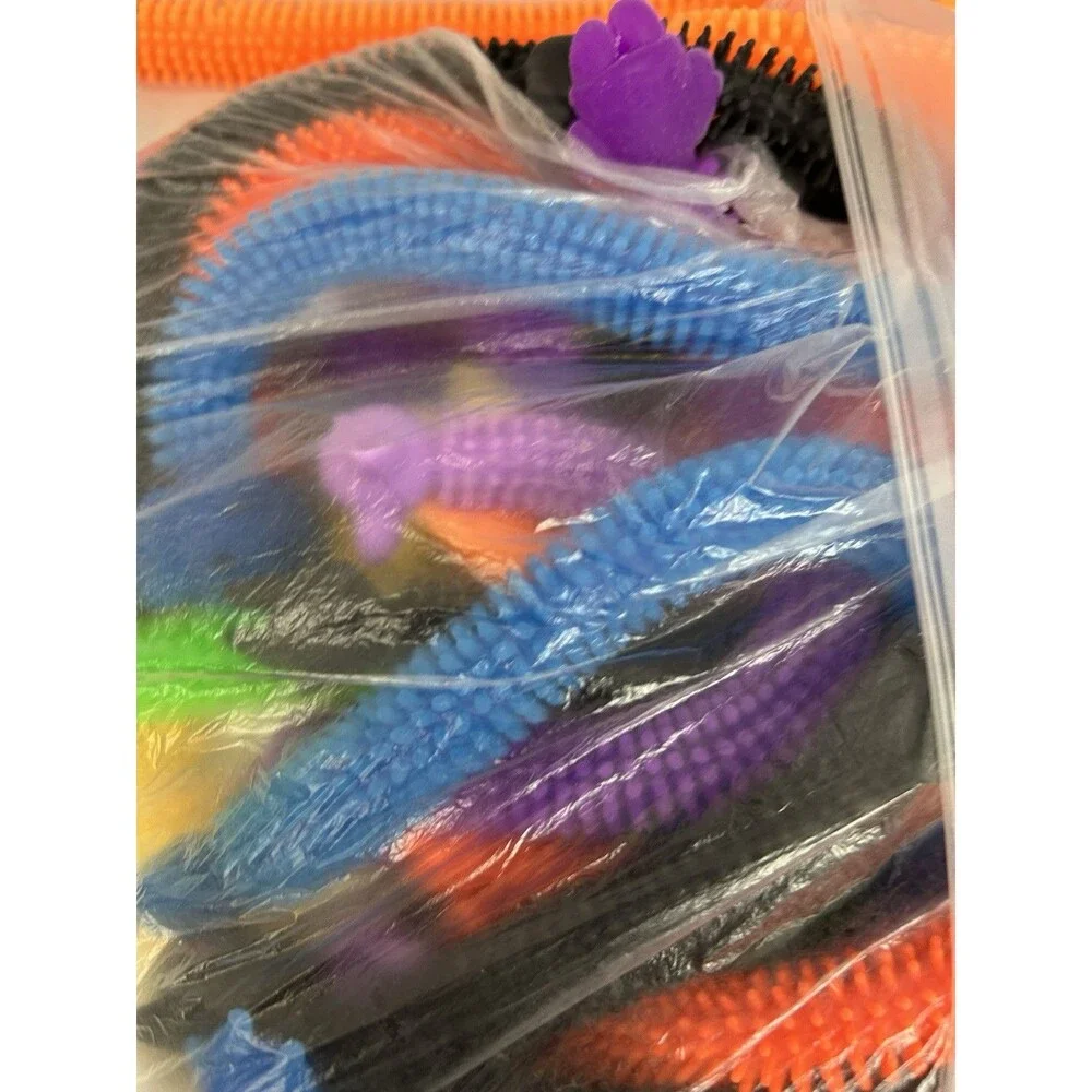 34 Pack Stretchy Strings Fidget Toys Vibrant Sensory Toys Bulk For Kids